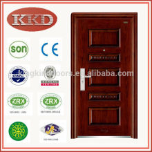 Популярные роскошные жилые внешней безопасности двери KKD-523With CE, BV, SONCAP